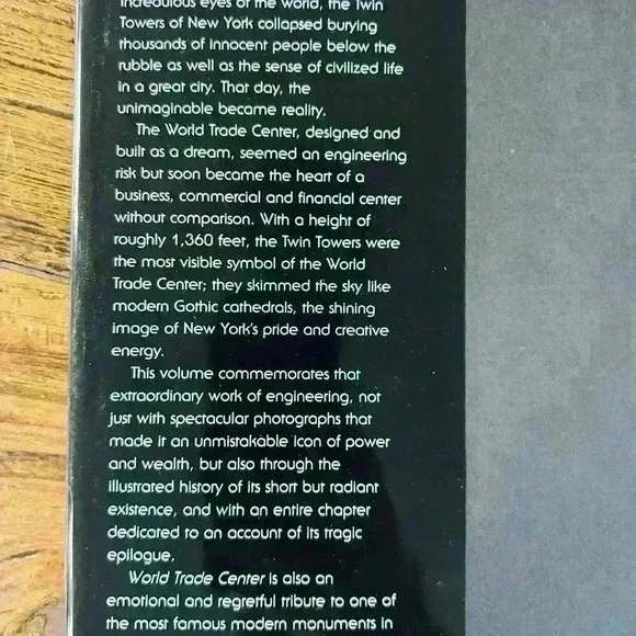 WORLD TRADE CENTER Giants that Defied the Sky book - Picture 2 of 5